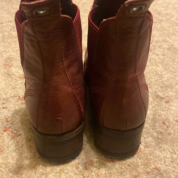 Beuno Florida Leather Chelsea Boot Burgundy Size EUR 41 / US 9.5-10 EUC - Picture 5 of 15